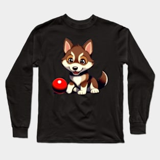 Kota The Husky Long Sleeve T-Shirt